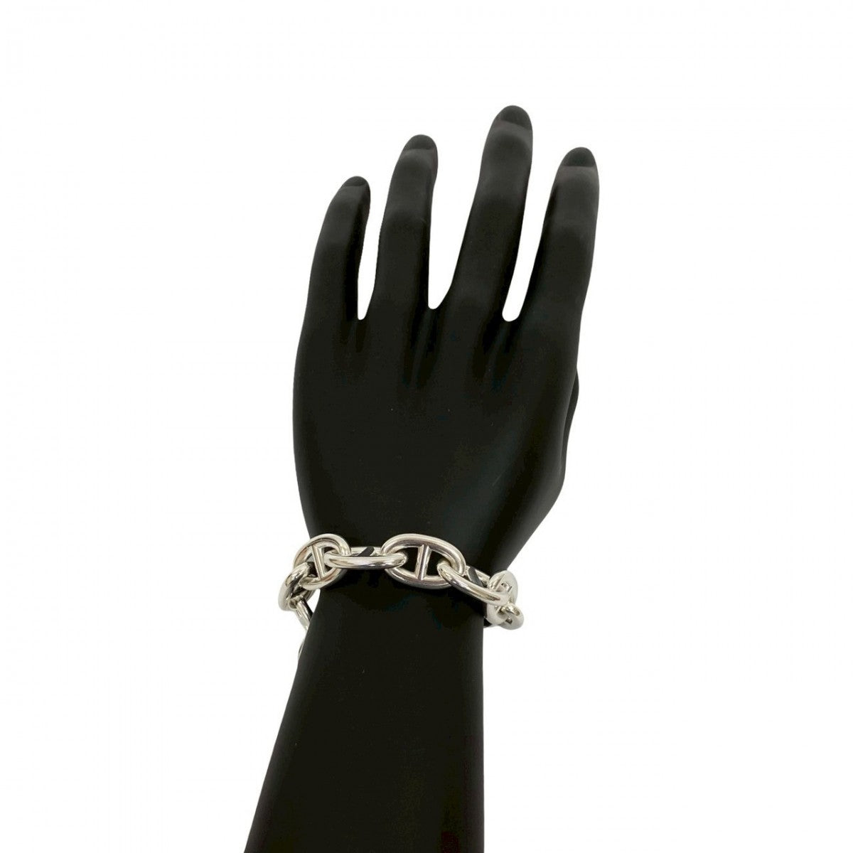 HERMES bracelet Silver925 Silver Chene Dunkle TGM 11 frames