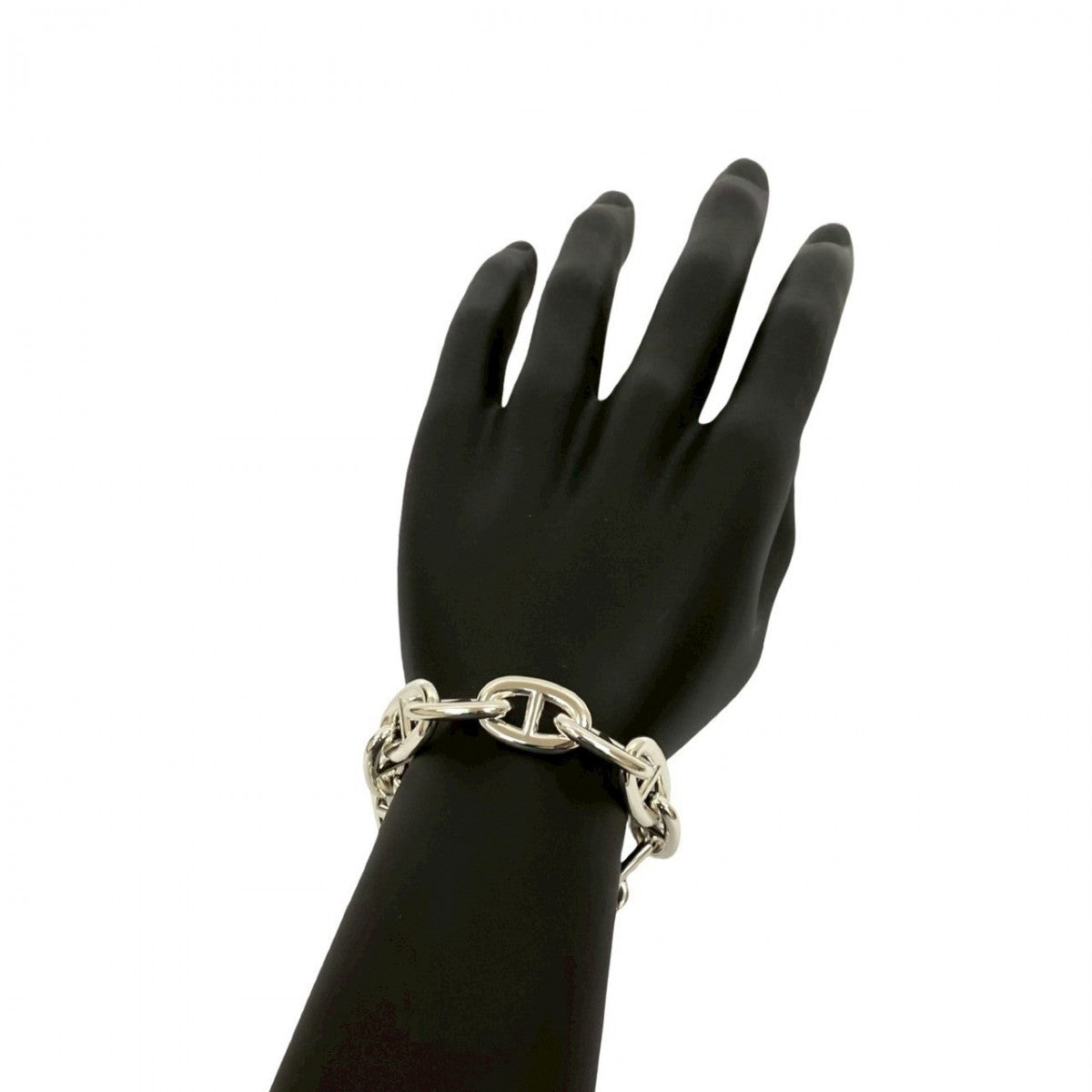 HERMES bracelet Silver925 Silver Chene Dunkle TGM 13 frames