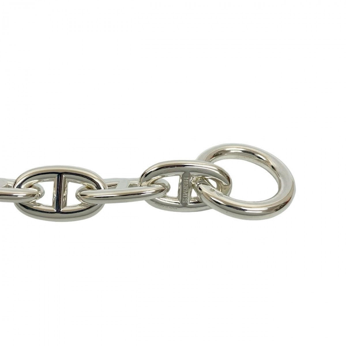 HERMES bracelet Silver925 Silver Chene Dunkle TGM 13 frames