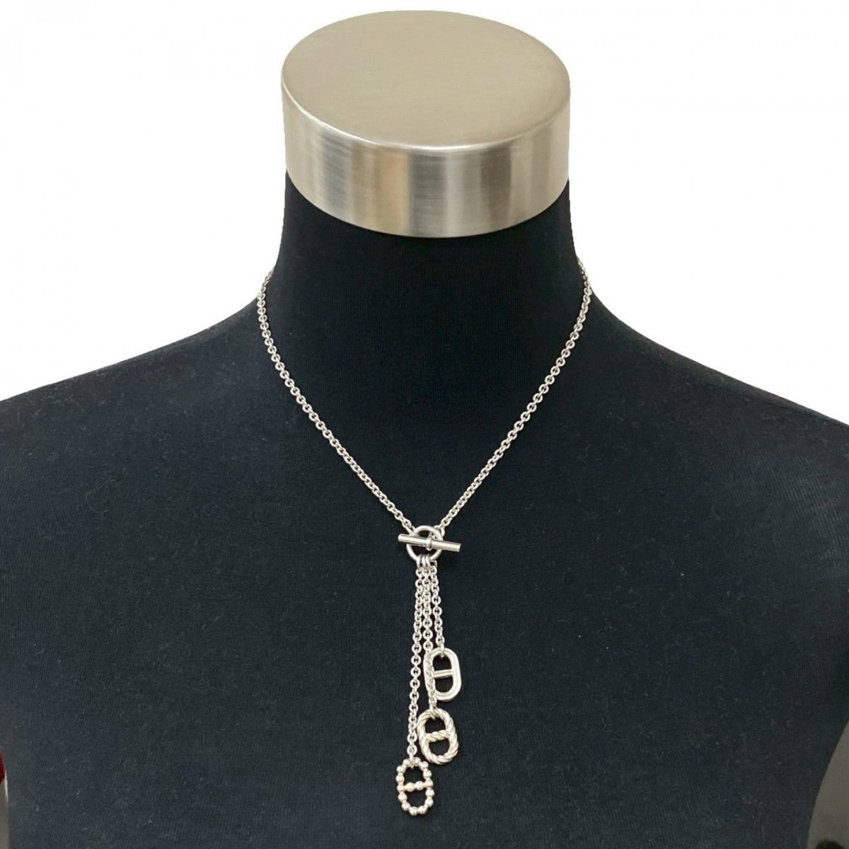 HERMES Necklace Silver925 Silver Parade PM