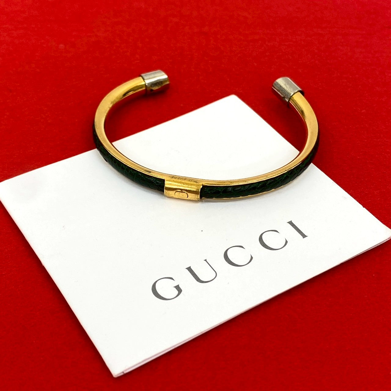 GUCCI Bangle Gold Plated gold