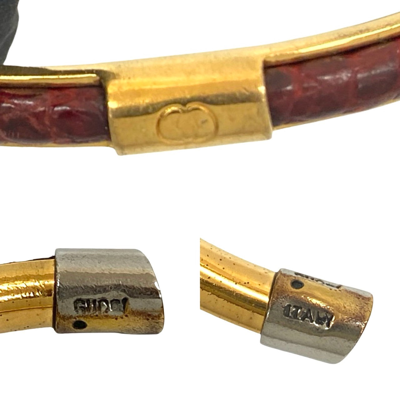 GUCCI Bangle Gold Plated gold