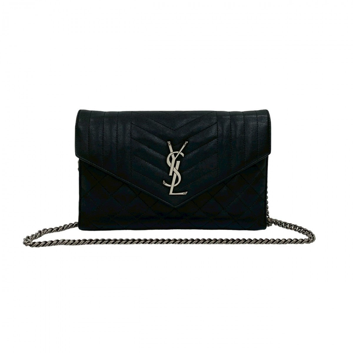 YVES SAINT LAURENT Shoulder Bag leather black