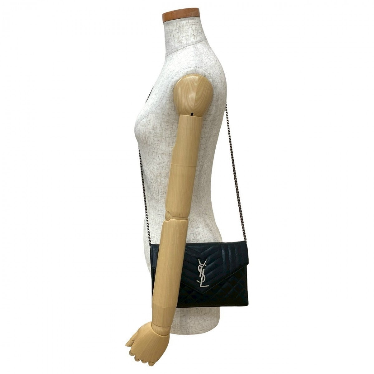 YVES SAINT LAURENT Shoulder Bag leather black