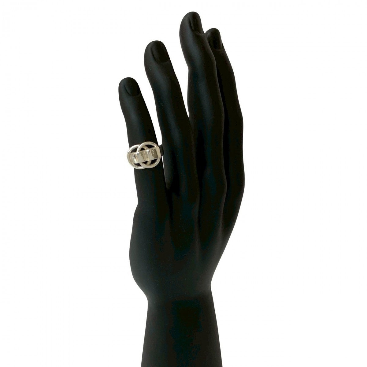 HERMES Ring Silver925 Silver Dozery Ring