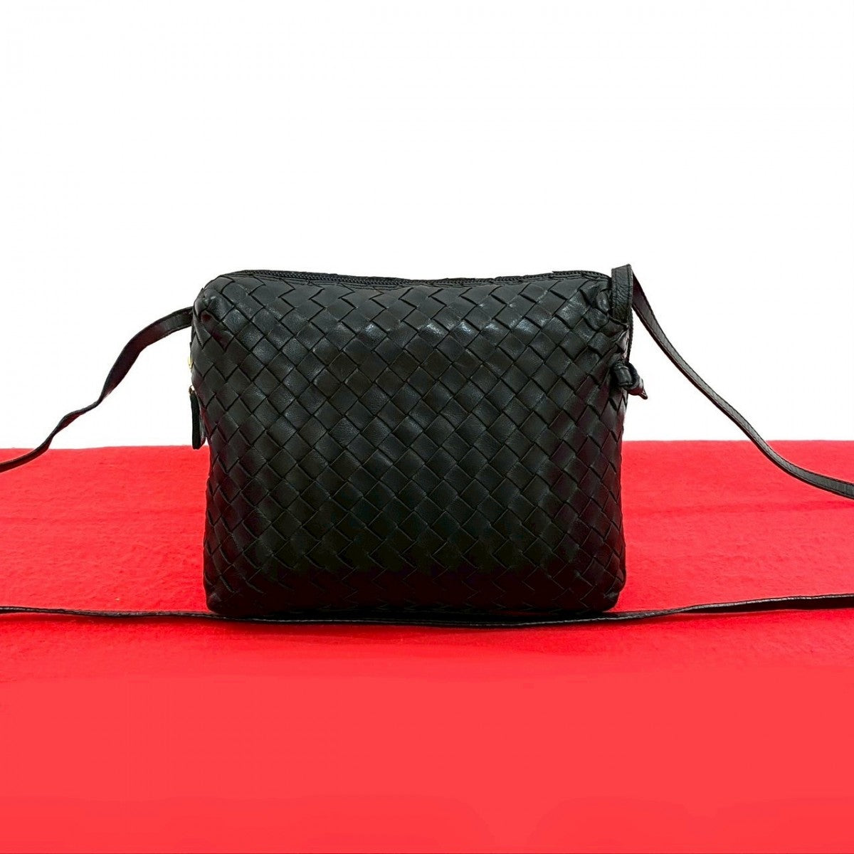 BOTTEGAVENETA Shoulder Bag leather black