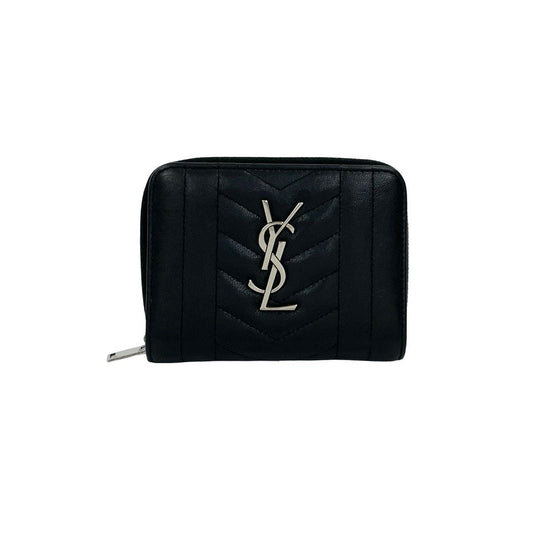 YVES SAINT LAURENT Bifold Wallet leather black