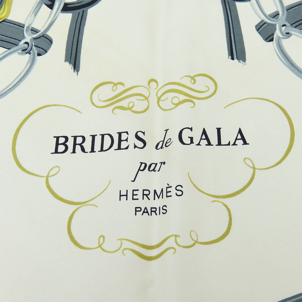 HERMES scarf silk Red Carre90 Women