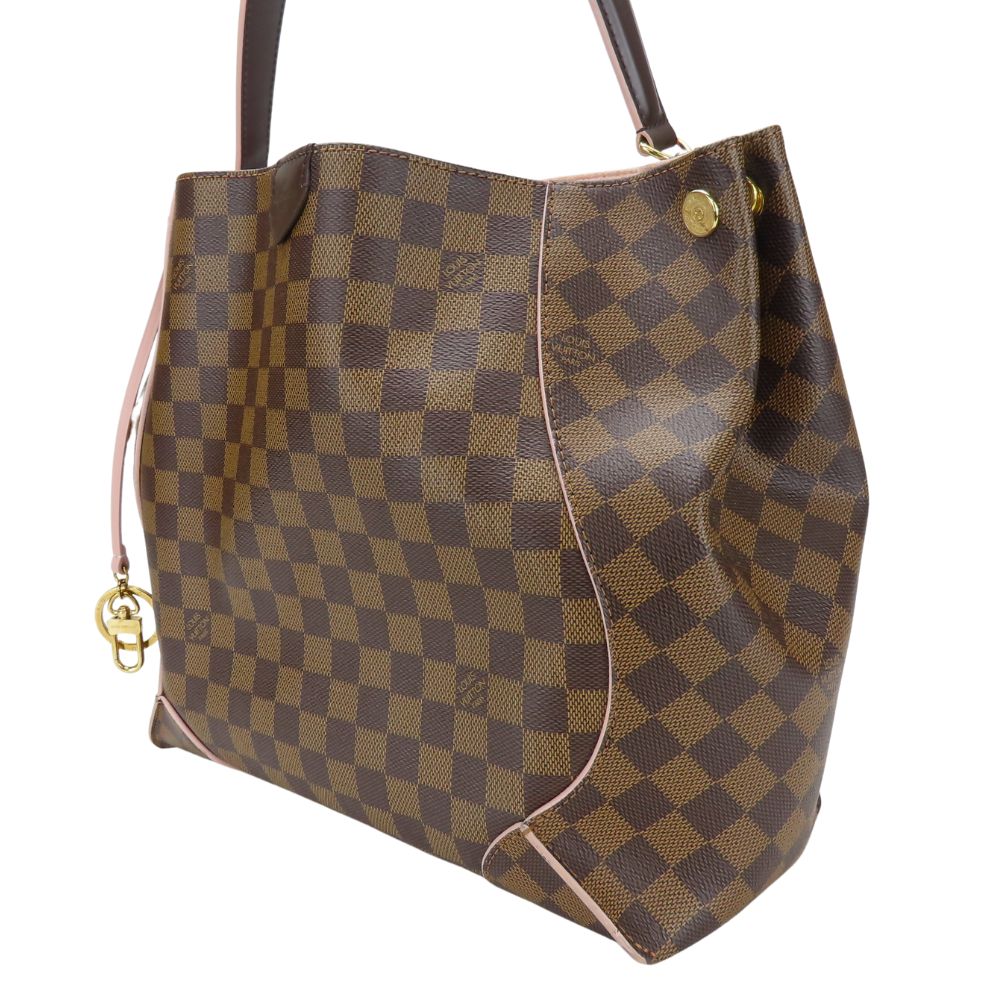 LOUIS VUITTON Shoulder Bag N41556 Damier Brown Kaisa Hobo