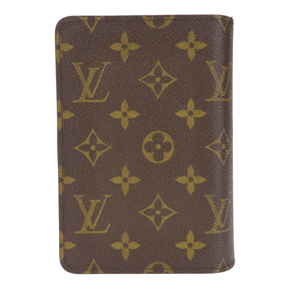 LOUIS VUITTON Bifold Wallet M61207 Monogram Brown Porto Papier Women
