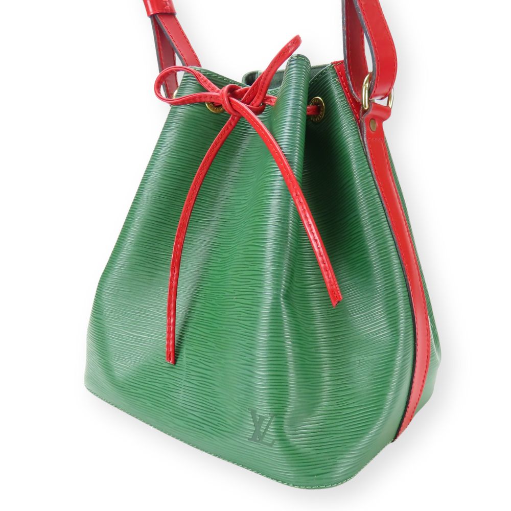 LOUIS VUITTON Shoulder Bag M44147 Epi Leather green Petit Noe