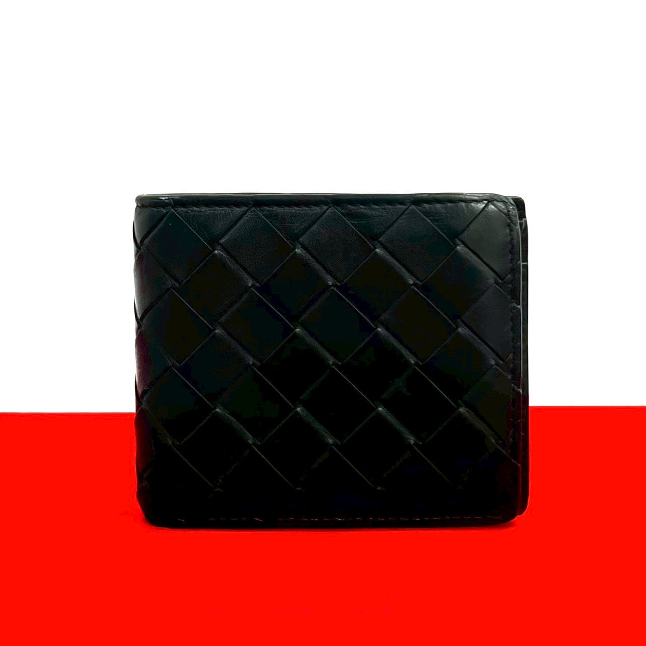 BOTTEGAVENETA Bifold Wallet leather black