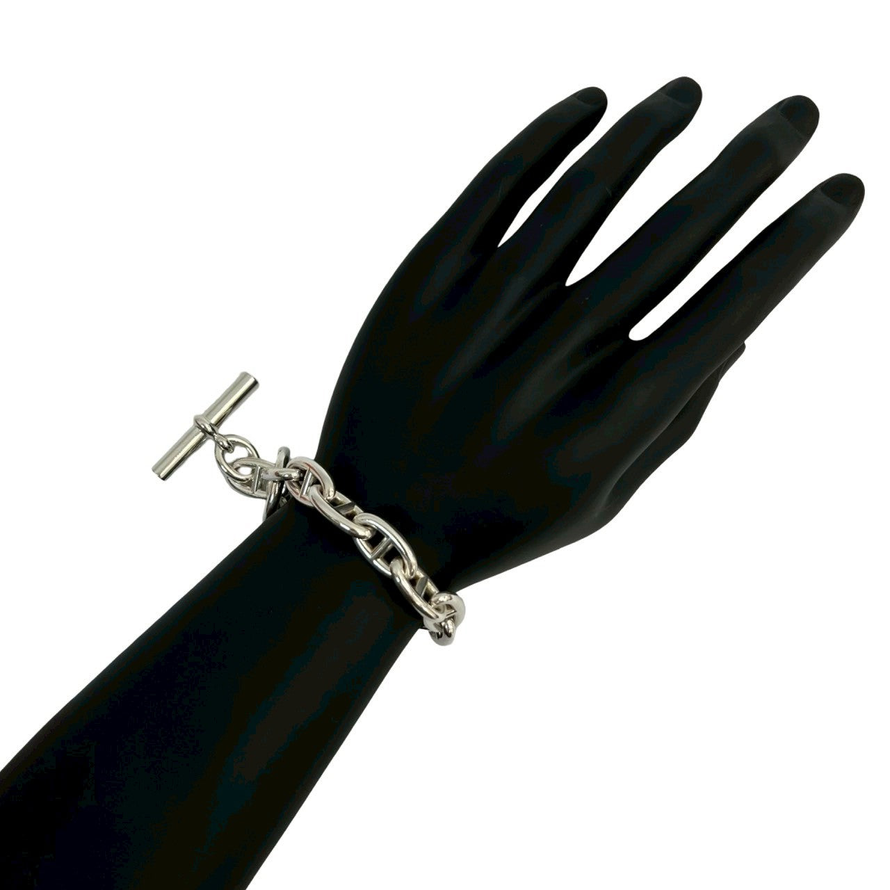 HERMES bracelet Silver925 Silver Chene Dunkle GM 13 frames