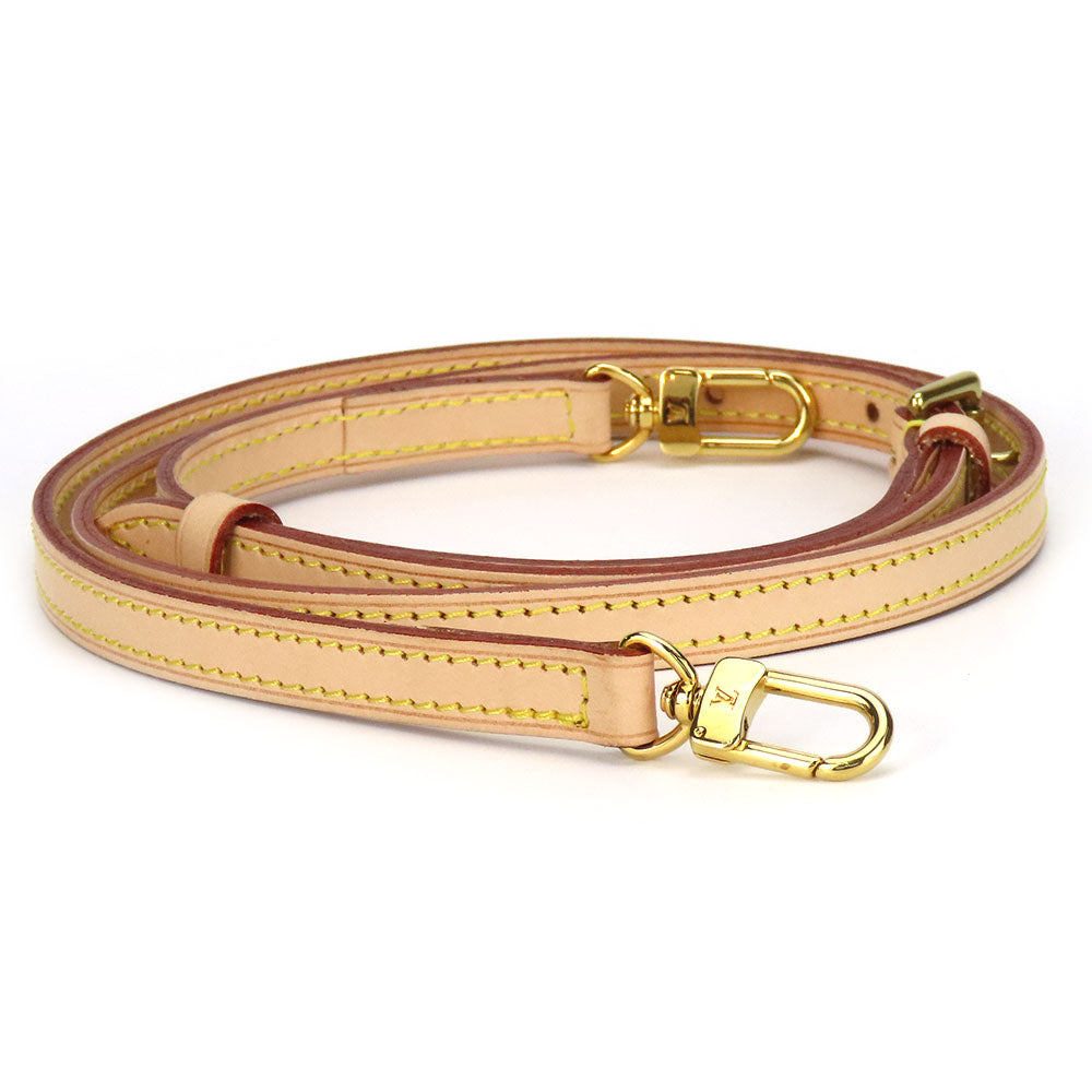 LOUIS VUITTON Shoulder strap Nume leather beige Women