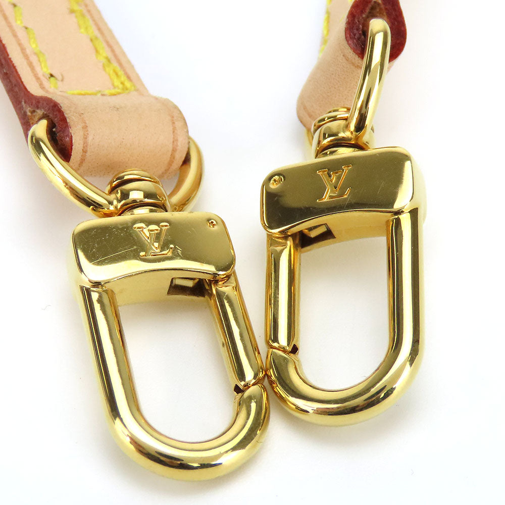 LOUIS VUITTON Shoulder strap Nume leather beige Women