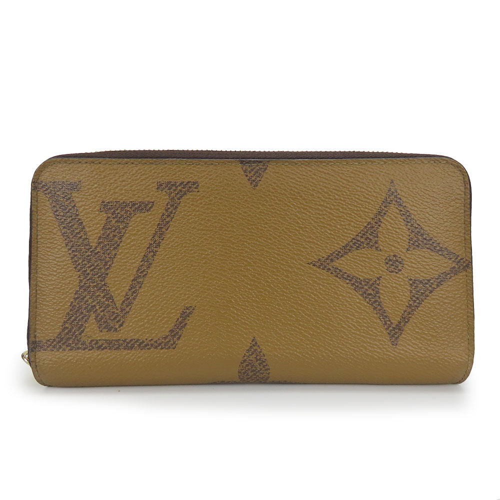 LOUIS VUITTON Long Wallet Purse M69353 Monogram reverse Brown Zippy wallet