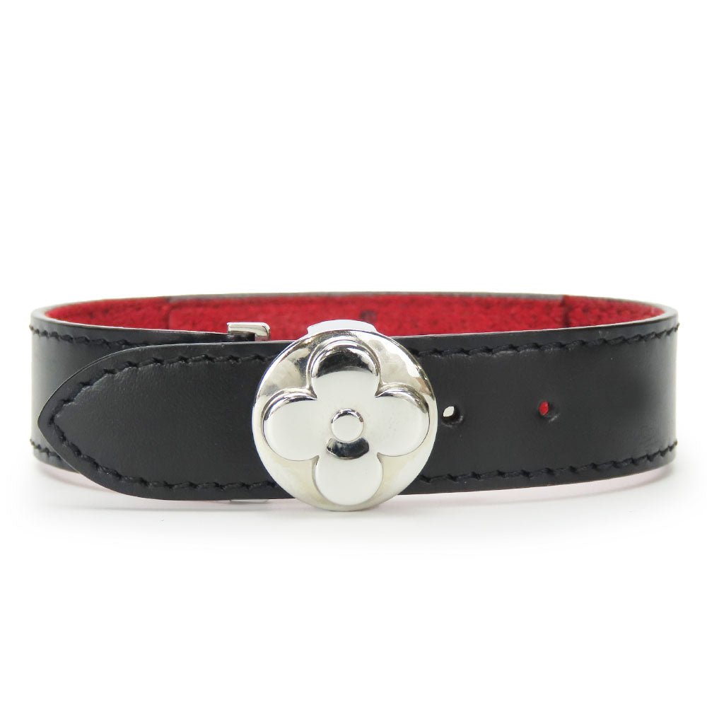 LOUIS VUITTON Bangle ï¼­64447 Calfskin Noir Monogram Brass Le Vogue Rack