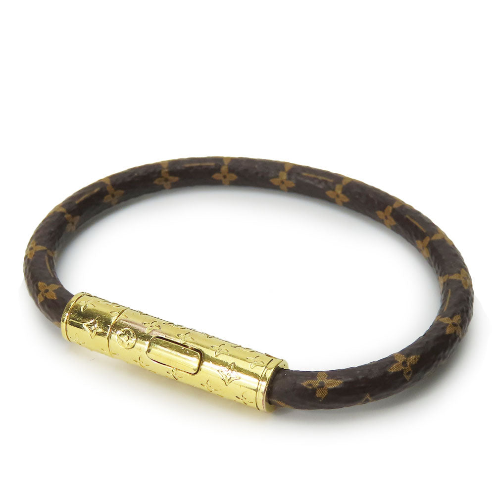 LOUIS VUITTON bracelet M8274F Monogram Brown Bracelet LV Confidential