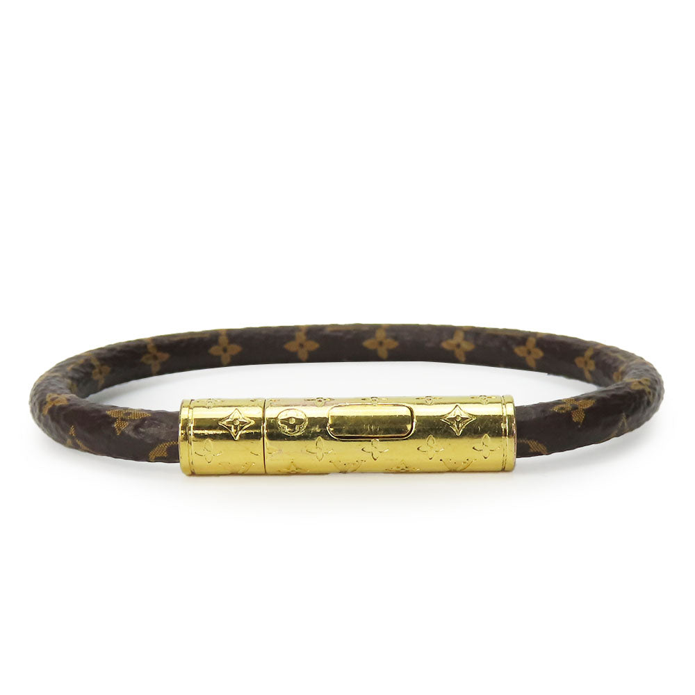 LOUIS VUITTON bracelet M8274F Monogram Brown Bracelet LV Confidential