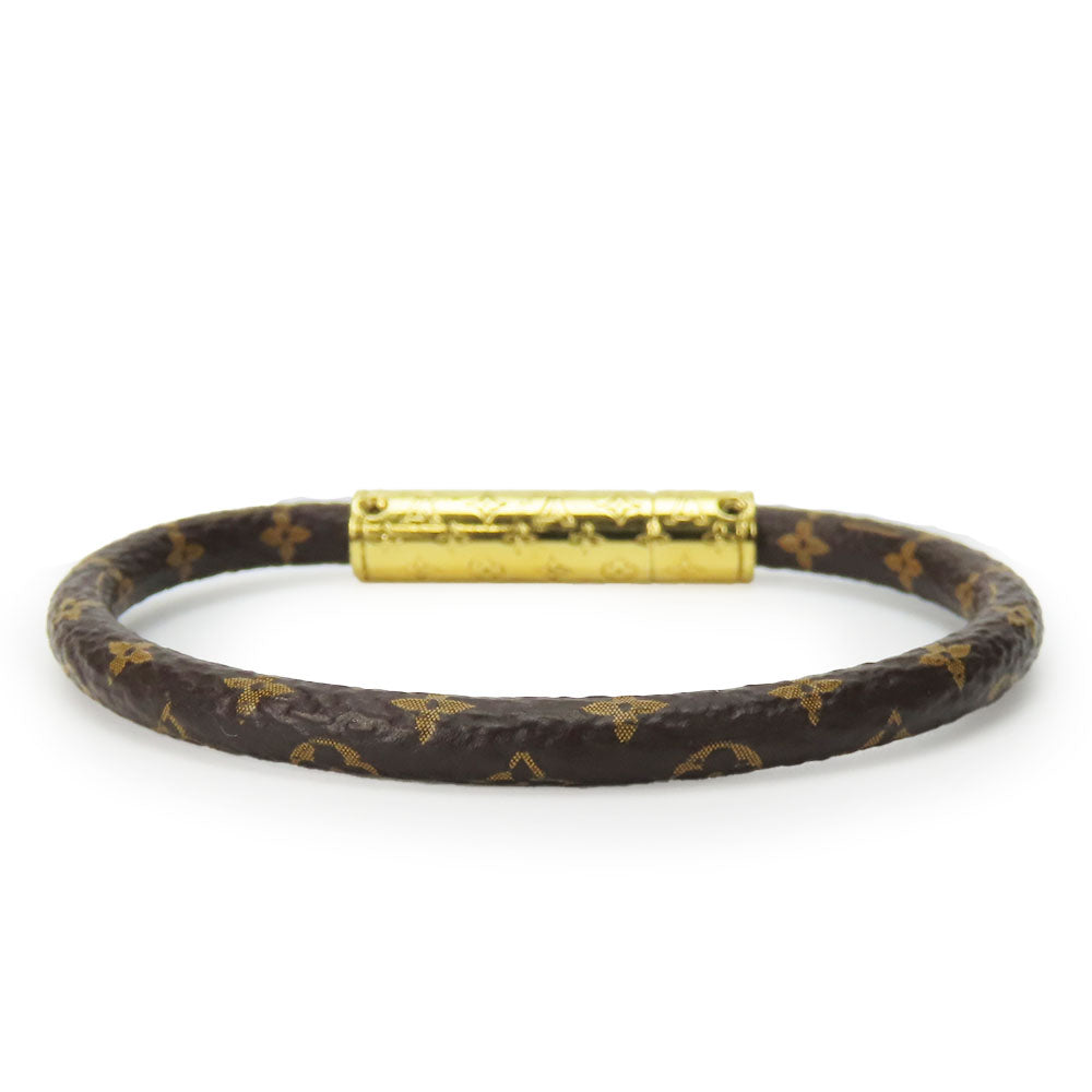 LOUIS VUITTON bracelet M8274F Monogram Brown Bracelet LV Confidential
