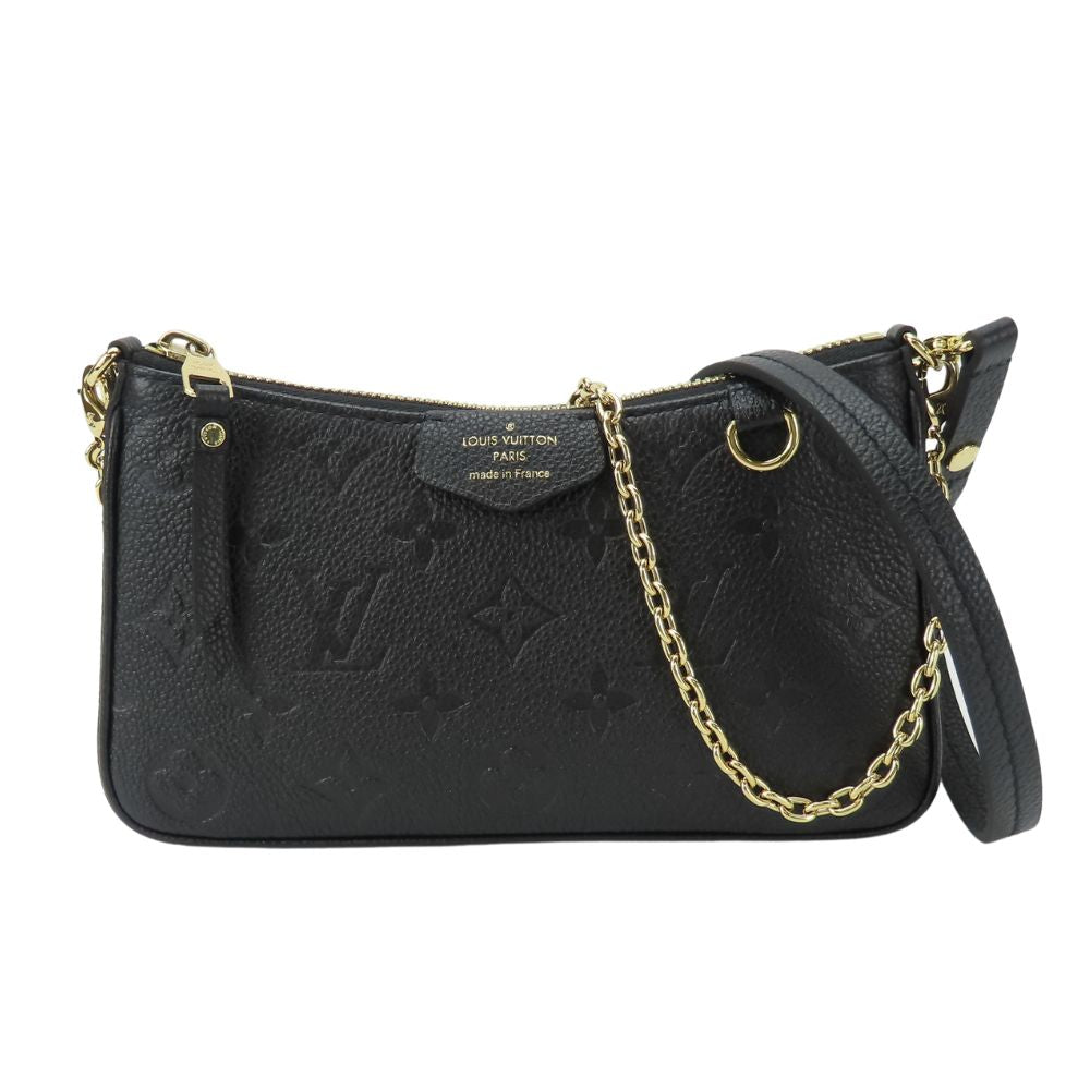 LOUIS VUITTON Shoulder Bag M80349 Monogram Ann Platt Noir easy pouch Women