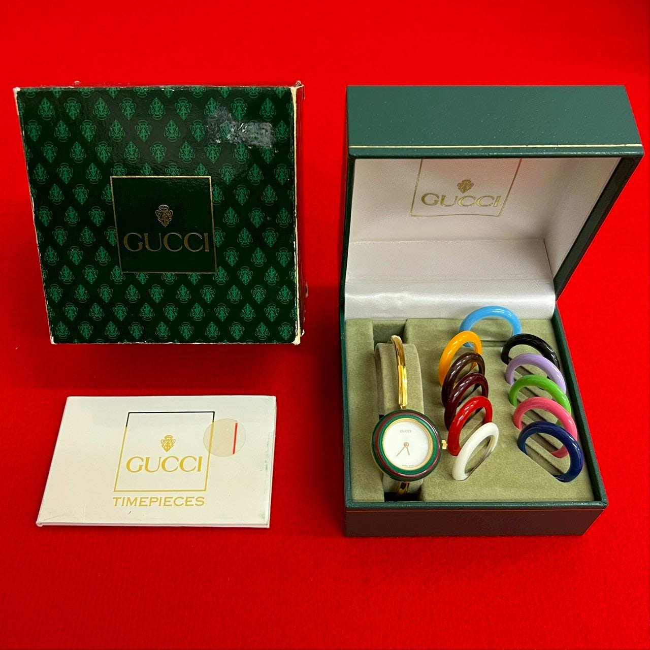GUCCI Watches Gold Plated gold Change bezel