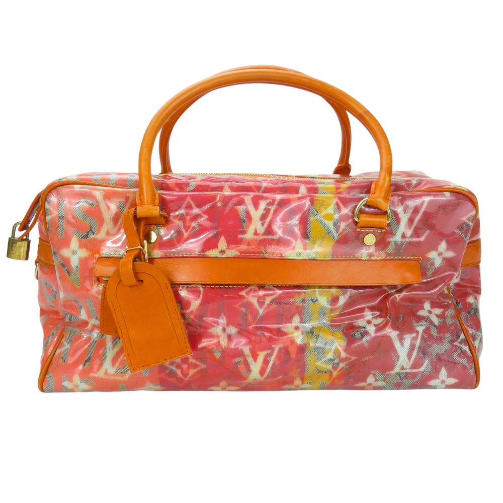 LOUIS VUITTON Handbag M95734 Monogram pulp Rose Weekender PM Women