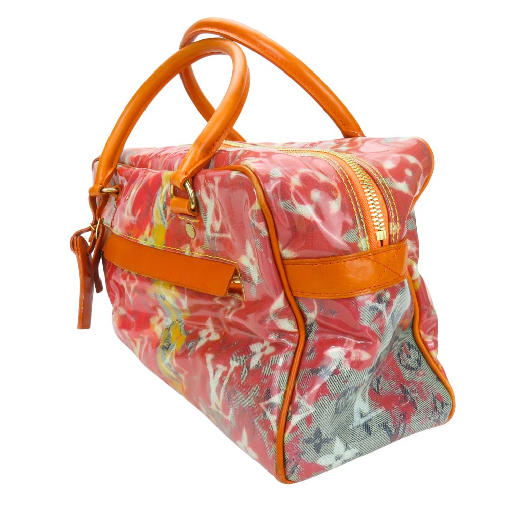 LOUIS VUITTON Handbag M95734 Monogram pulp Rose Weekender PM Women