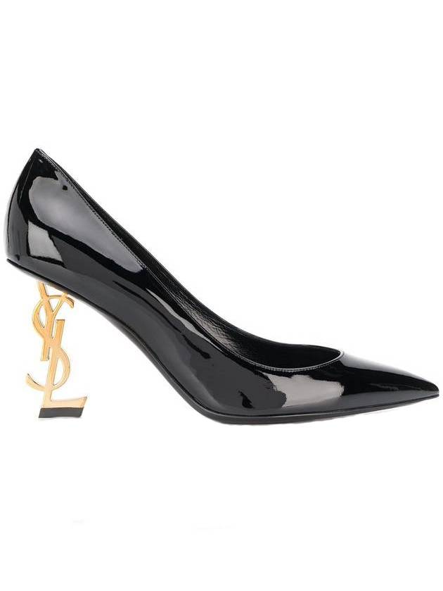 Luxury Saint Laurent Trending 2025 Opium Pumps Black Gold
