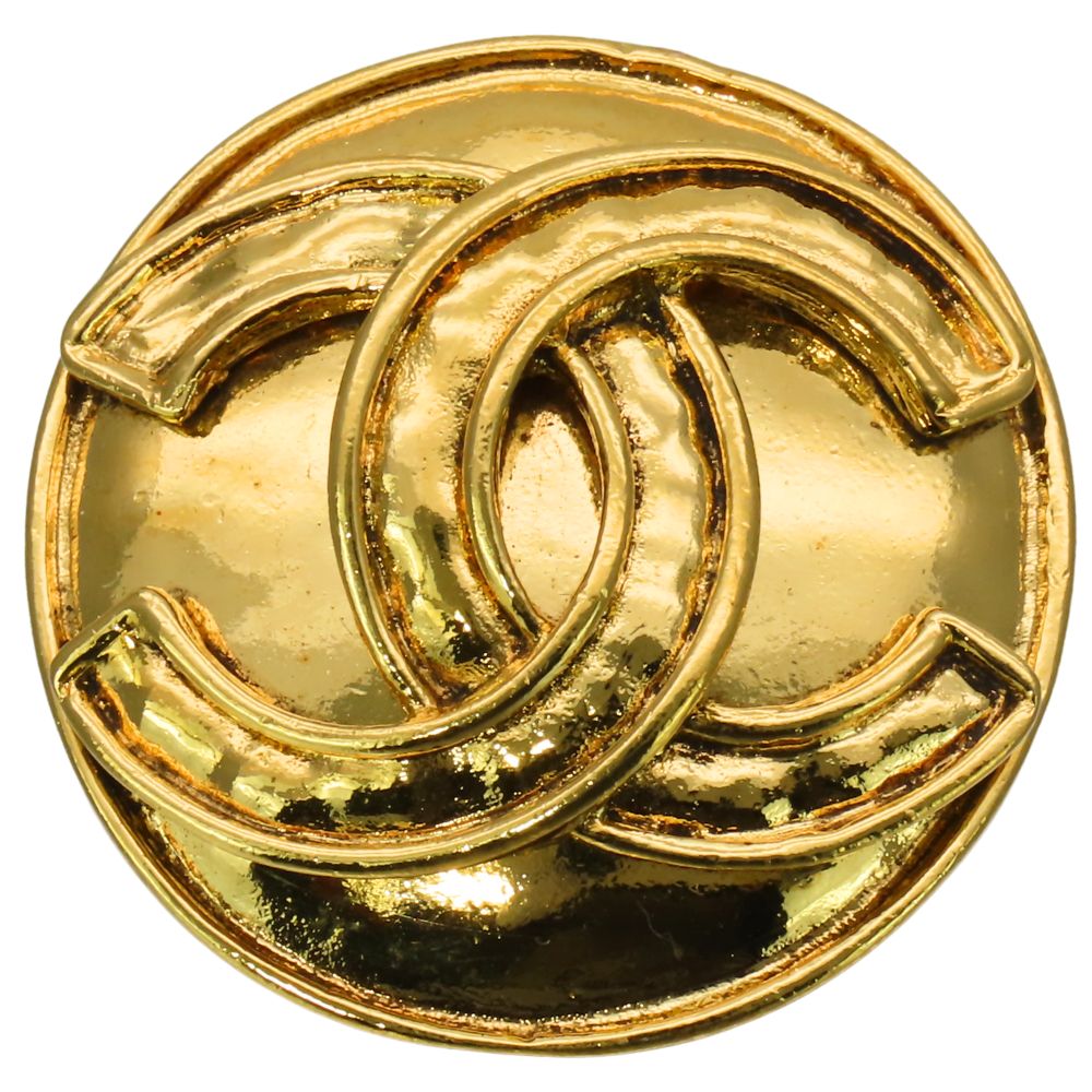 CHANEL Brooch metal gold Women