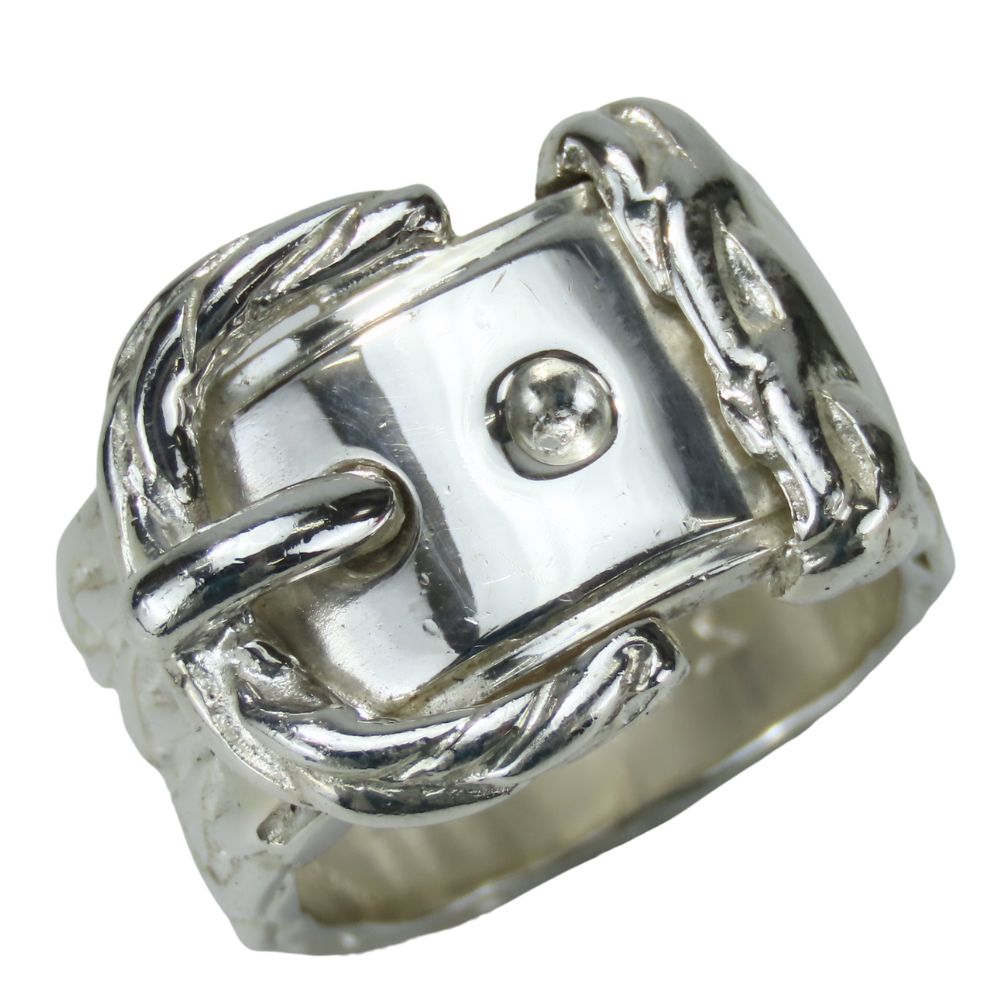 HERMES Ring Silver925 Silver Diane Women