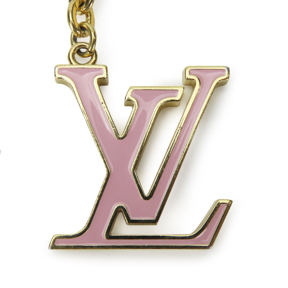 LOUIS VUITTON key ring M01187 Monogram Brown LV signature Spring street