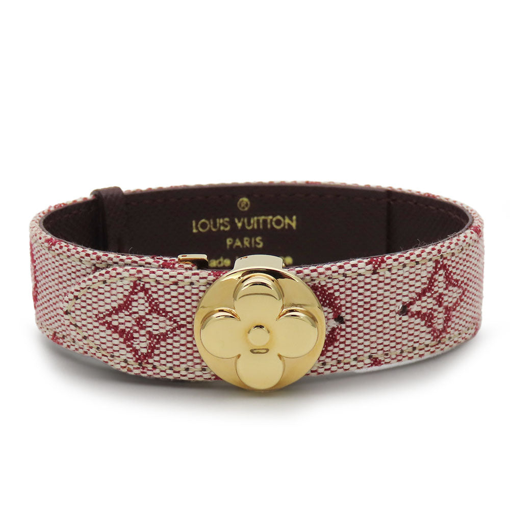 LOUIS VUITTON bracelet M64459 Monogram mini pink Good Luck Bless