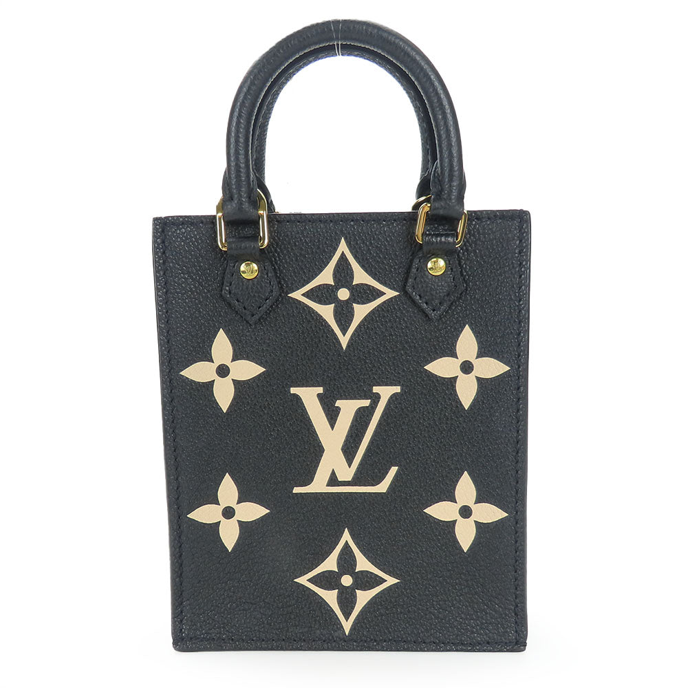 LOUIS VUITTON Handbag M81416 Monogram Ann Platt black Petit Sac Plat