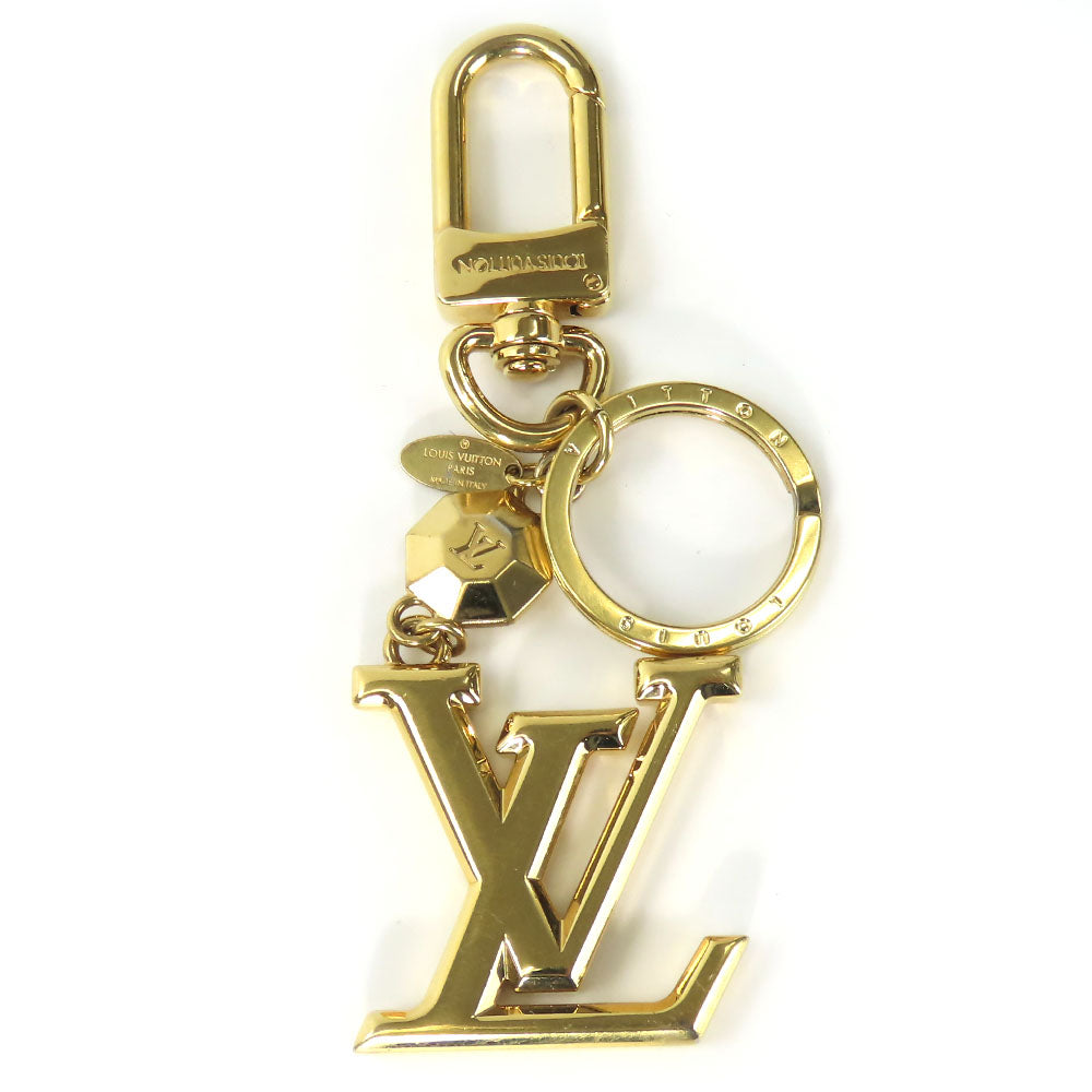 LOUIS VUITTON key ring M65216 metal gold LV Facet