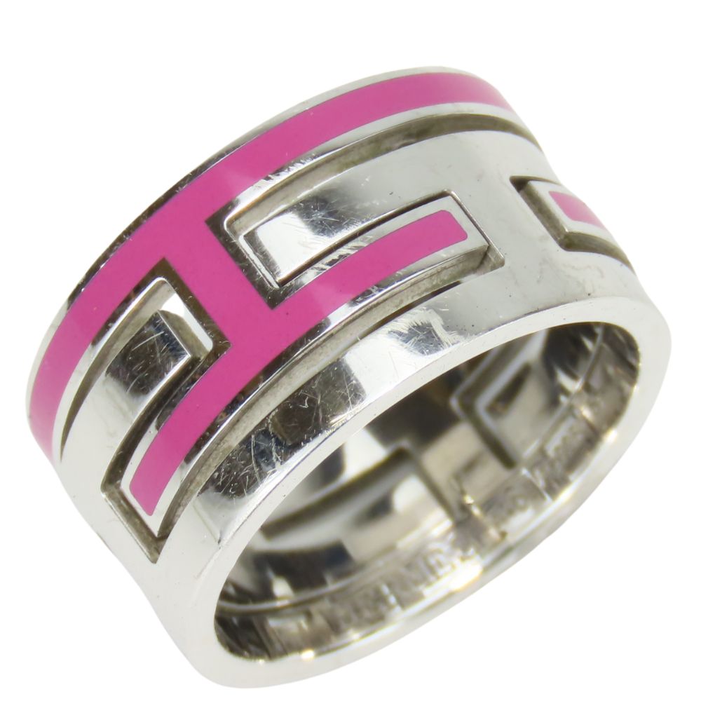 HERMES Ring Silver925 Silver Move ash