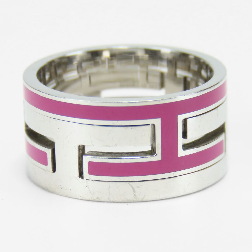 HERMES Ring Silver925 Silver Move ash