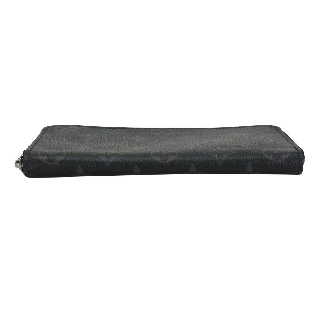 LOUIS VUITTON Long Wallet Purse M62295 Monogram Eclipse black Zippy Wallet Vertical mens
