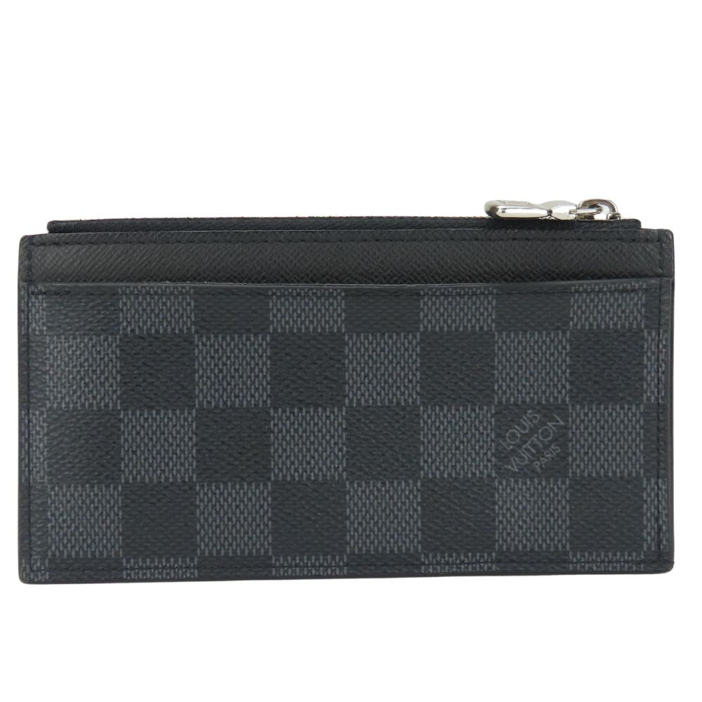 LOUIS VUITTON Card Case N64038 Damier Grafitte black Coin / Card holder