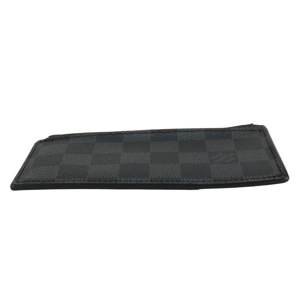 LOUIS VUITTON Card Case N64038 Damier Grafitte black Coin / Card holder