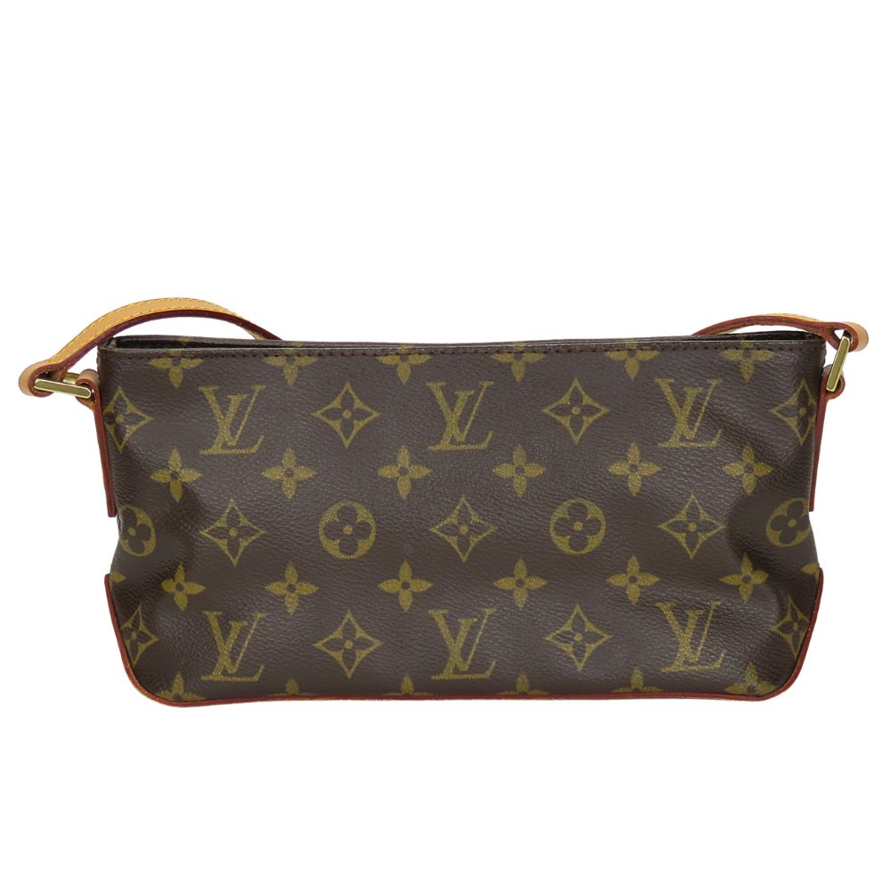 LOUIS VUITTON Shoulder Bag M51240 Monogram Brown Trotteur Women