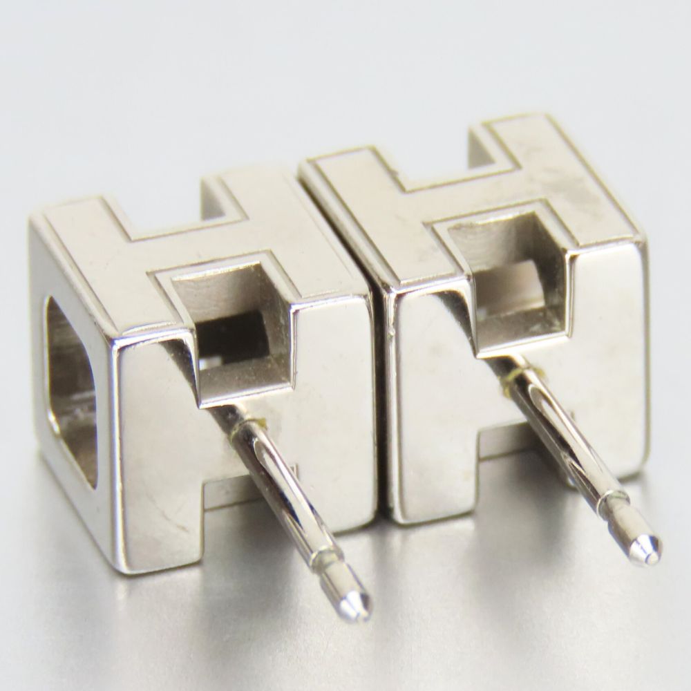 HERMES Pierce metal black H cube Cage de ash Women