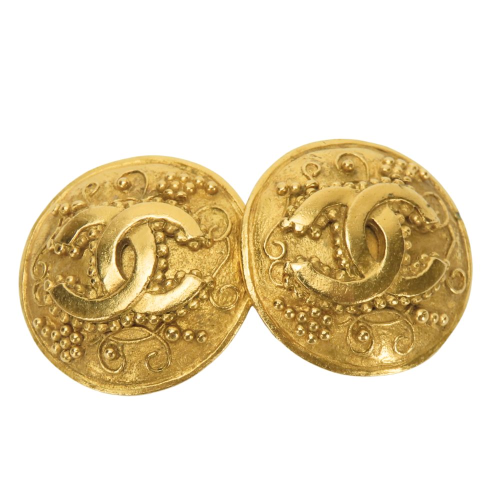 CHANEL Earring metal gold