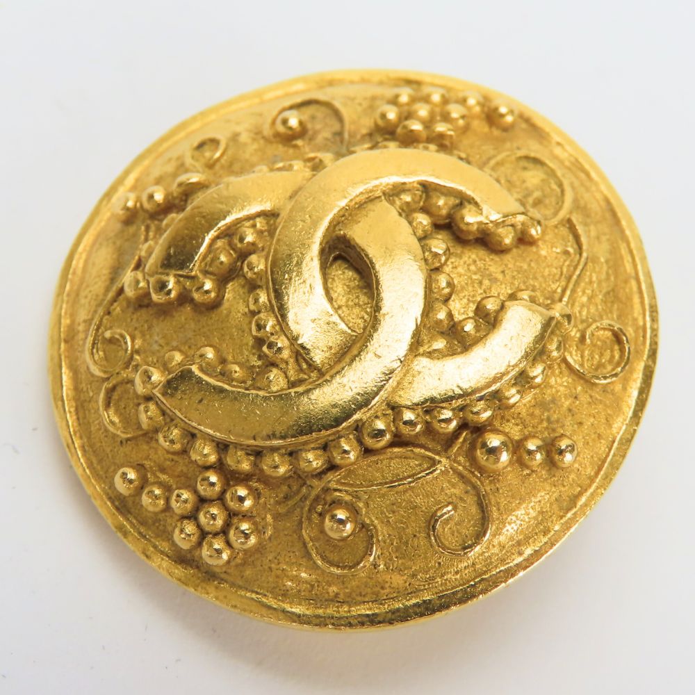 CHANEL Earring metal gold