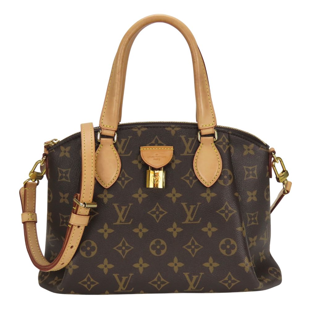 LOUIS VUITTON Handbag M44543 Monogram, Tanned Leather Brown Livory PM Women