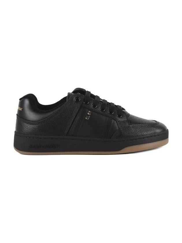 Luxury Saint Laurent Trending 2025 Leather Low Top Sneakers Black