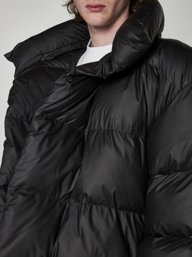 Luxury Balenciaga Trending 2025 Back Logo Wrap Padding Black