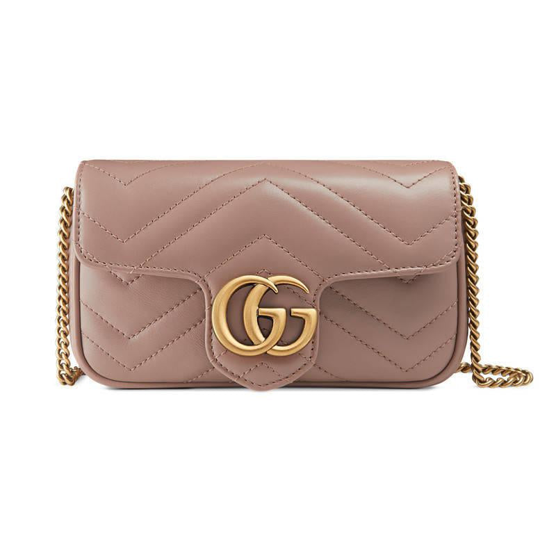 Gucci GG Marmont Super Mini Nude