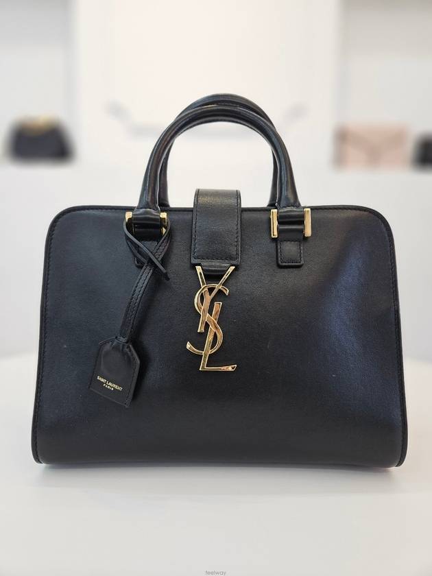 Luxury Saint Laurent Trending 2025 Monogram Mini Cabas Bag Black 568853