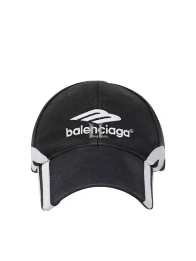 Luxury Balenciaga Trending 2025 3B Sports Icon Ball Cap Black
